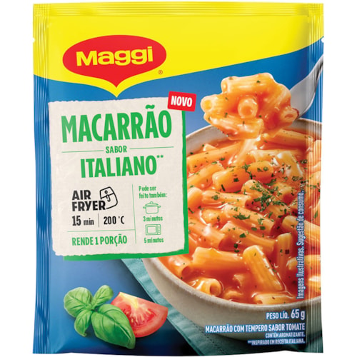 Macarrão de Air Fryer Maggi Sabor Italiano 65g