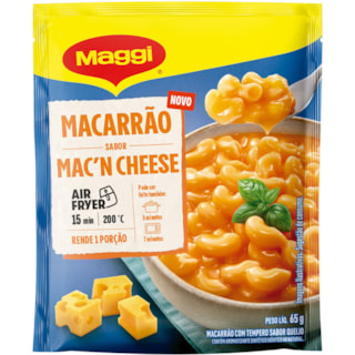 Macarrão de Air Fryer Maggi Sabor Mac'N Cheese 65g