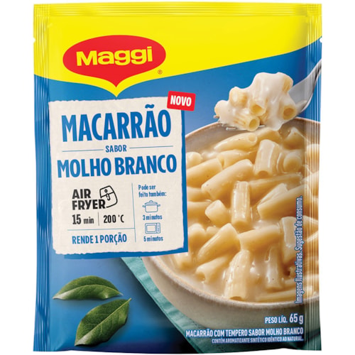 Macarrão de Air Fryer Maggi Sabor Molho Branco 65g