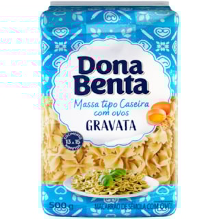 Macarrão Dona Benta Gravata com Ovos 500g