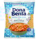 Macarrão Dona Benta Letrinhas com Ovos 500g