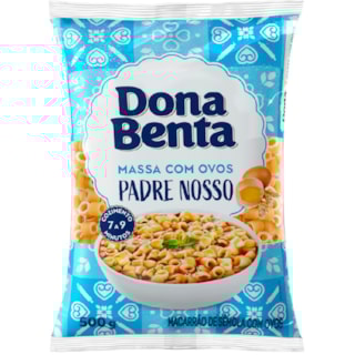 Macarrão Dona Benta Padre Nosso com Ovos 500g