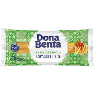 Macarrão Espaguete Dona Benta Sêmola 1kg