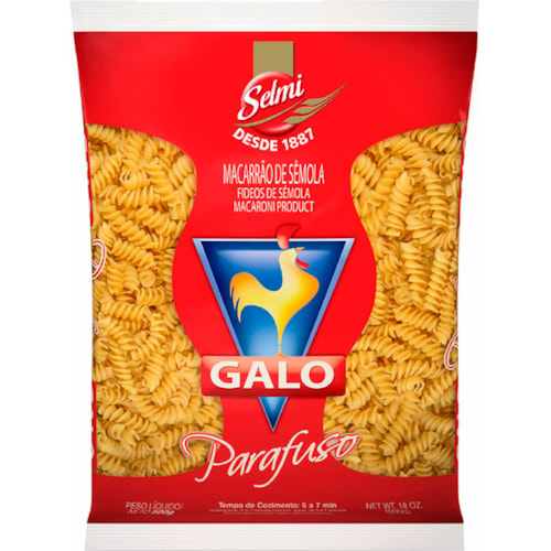 Knorr Mac Parafuso Sêmola C/Ovos 1 X 500g