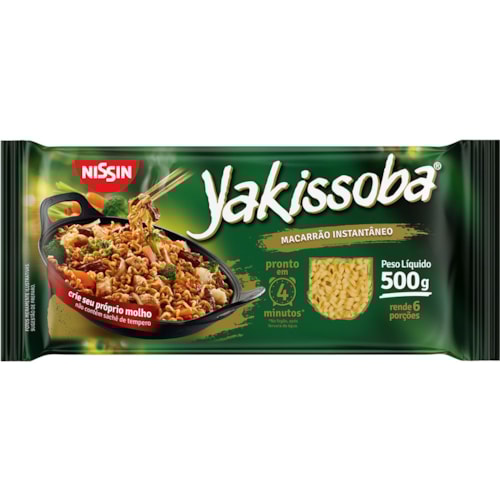Macarrão Instantâneo Nissin Yakissoba 500g
