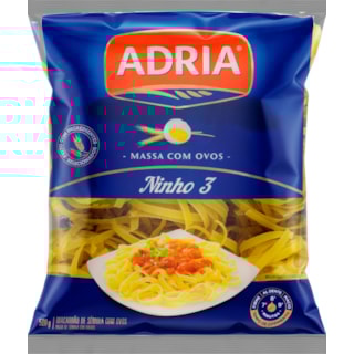Macarrão Ninho com Ovos Adria 500g