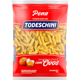 Macarrão Pena Todeschini Com Ovos 500g