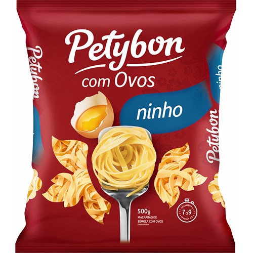 Macarrão Petybon Ninho Com Ovos 500g