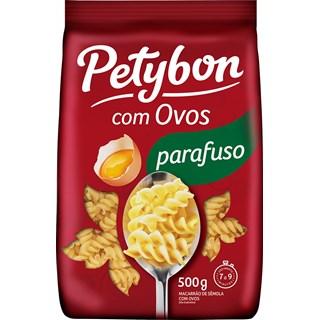 Macarrão Petybon Parafuso Com Ovos 500g