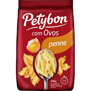 Macarrão Petybon Pena Com Ovos 500g