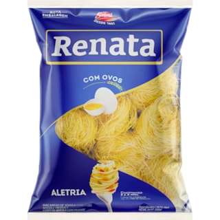 Macarrão Renata Cabelo de Anjo Aletria Com Ovos 500g