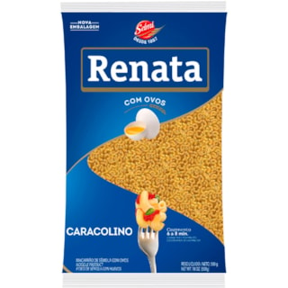 Macarrão Renata Caracolino com Ovos 500g