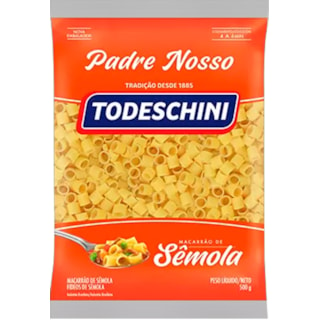 Macarrão Todeschini Padre Nosso Sêmola 500g