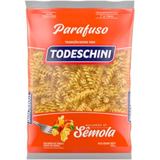 Macarrão Todeschini Parafuso Sêmola 500g