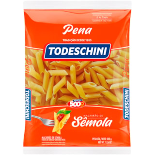 Macarrão Todeschini Pena de Sêmola 500g