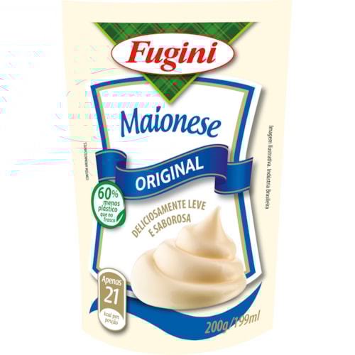 Maionese Fugini Tradicional Sachet 200g