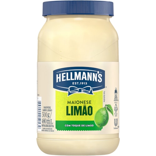 Maionese Hellmann's Limão 500g