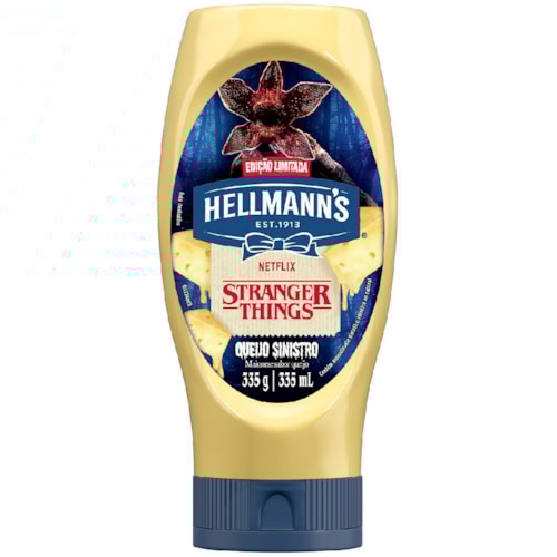 Maionese Hellmann's Queijo Sinistro Squeeze 335g