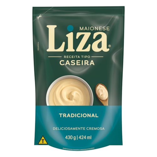 Maionese Liza Caseira Sachet 430g