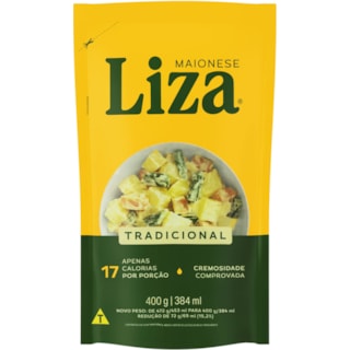 Maionese Liza Tradicional Sachet 400g