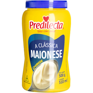 Maionese Predilecta Tradicional Pote 500g