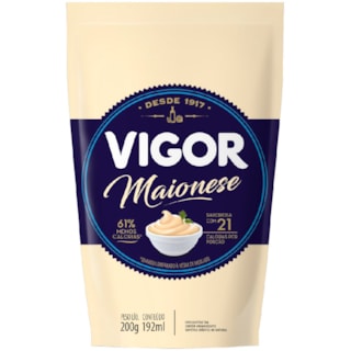 Maionese Vigor Sachet 200g