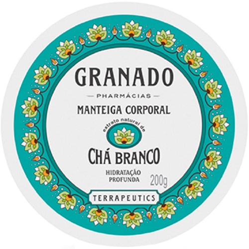 Manteiga Corporal Hidratante Granado Terapeutics Chá Branco 200g