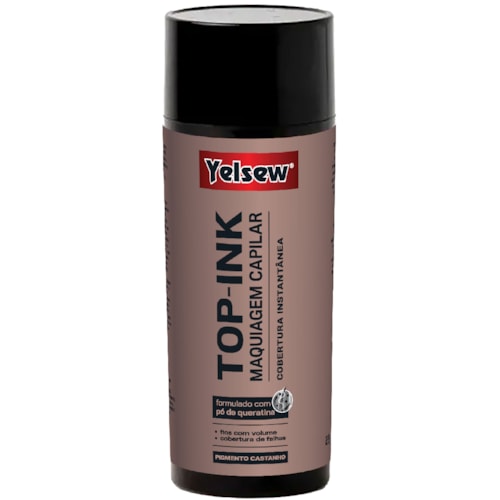 Maquiagem Capilar Yelsew Top Ink Castanho 25g