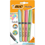 Marcador BIC Marking Pastels 4Un