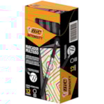 Marcador Permanente BIC Intensity Multiuso Cor Preta 12Un