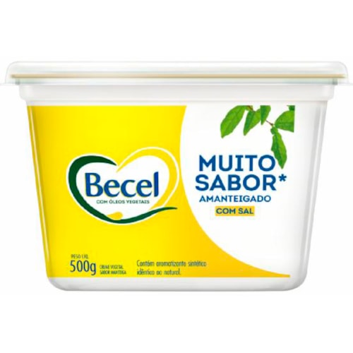 Margarina Becel Original Com Sal 500g - Destro