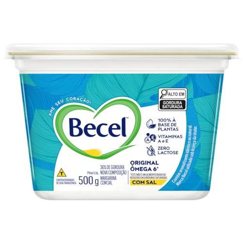 Margarina Becel Original Com Sal 500g