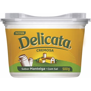 Margarina Delicata Cremosa Com Sal 500g