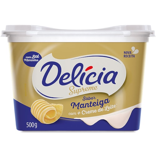 Margarina Delicia Supreme com Creme de Leite 500g