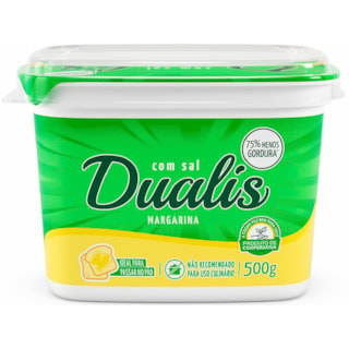 Margarina Dualis Com Sal 500g