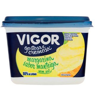 Margarina Vigor Sem Sal 500g