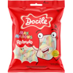 Marshmallows Docile MaxMallows Recheio de Morango 220g Promo