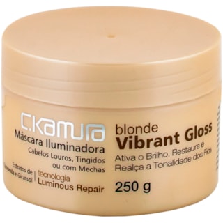 Máscara Blond Vibrante C.Kamura Gloss 250g