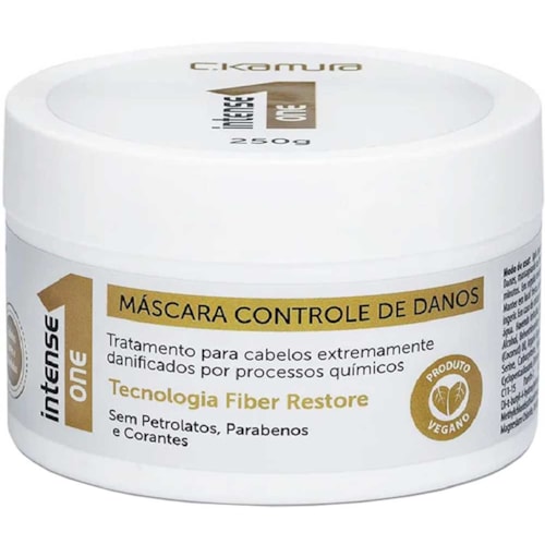 Máscara C Kamura Intense One Controle de Danos 250g