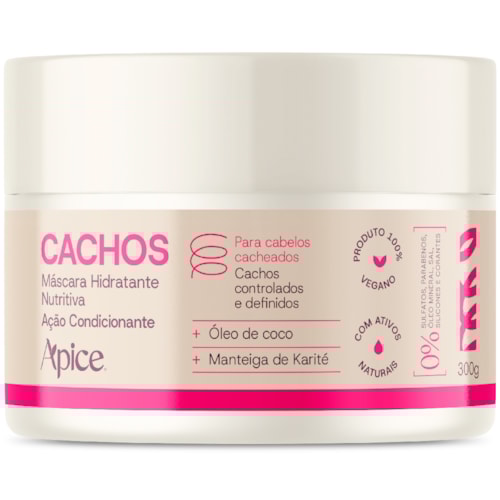 Máscara Capilar Apice Cachos 300g
