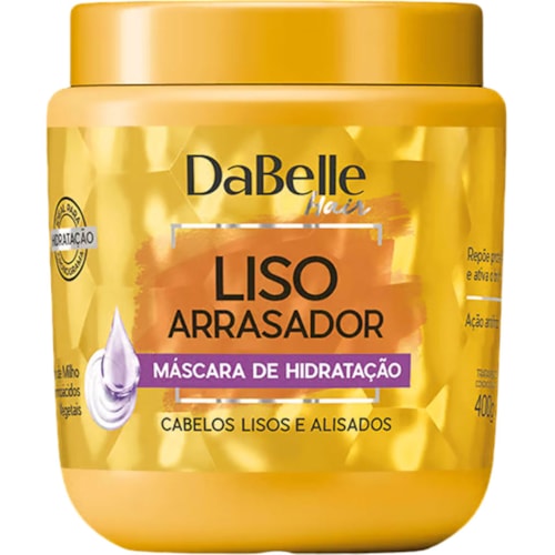 Máscara Capilar Dabelle Liso Arrasador 400g