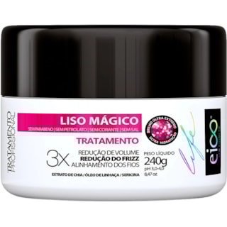 Máscara Capilar Eico Life Liso Mágico 240g