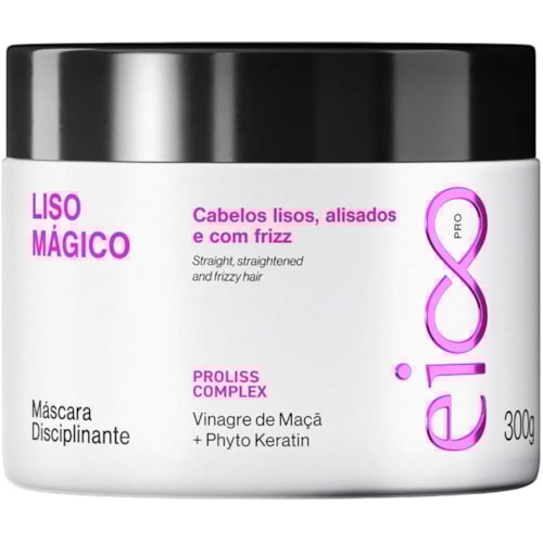 Máscara Capilar Eico Liso Mágico 300g