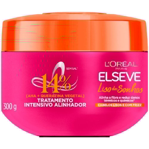 Máscara Capilar Elseve Liso dos Sonhos 300g