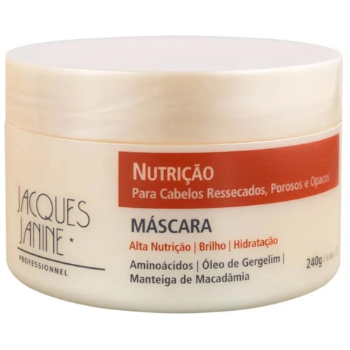 Máscara Capilar Jacques Janine Nutrição 240g