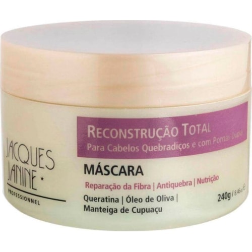 Máscara Capilar Jacques Janine Reconstrução Total 240ml