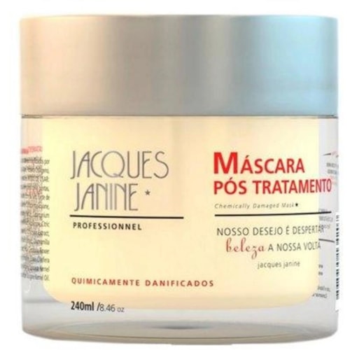 Máscara Capilar Jacques Janine Reparação de Danos 240ml