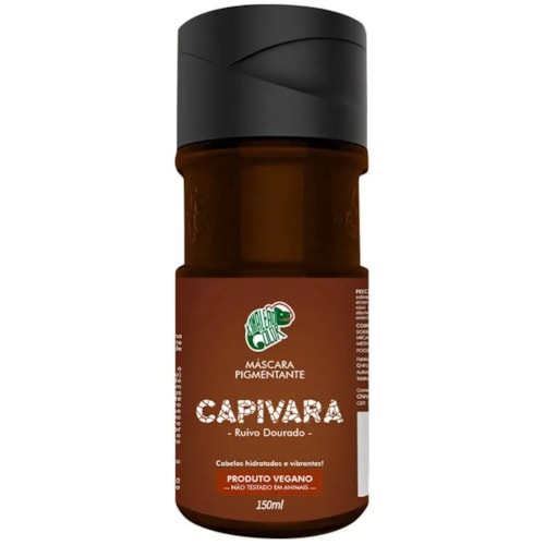Máscara Capilar Kamaleão Colorido Capivara Ruivo Dourado 150ml