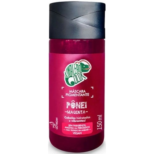 Máscara Capilar Kamaleão Colorido Pônei Magenta 150ml