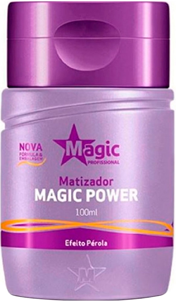 Máscara Capilar Magic Color Matizador Magic Power Efeito Pérola
